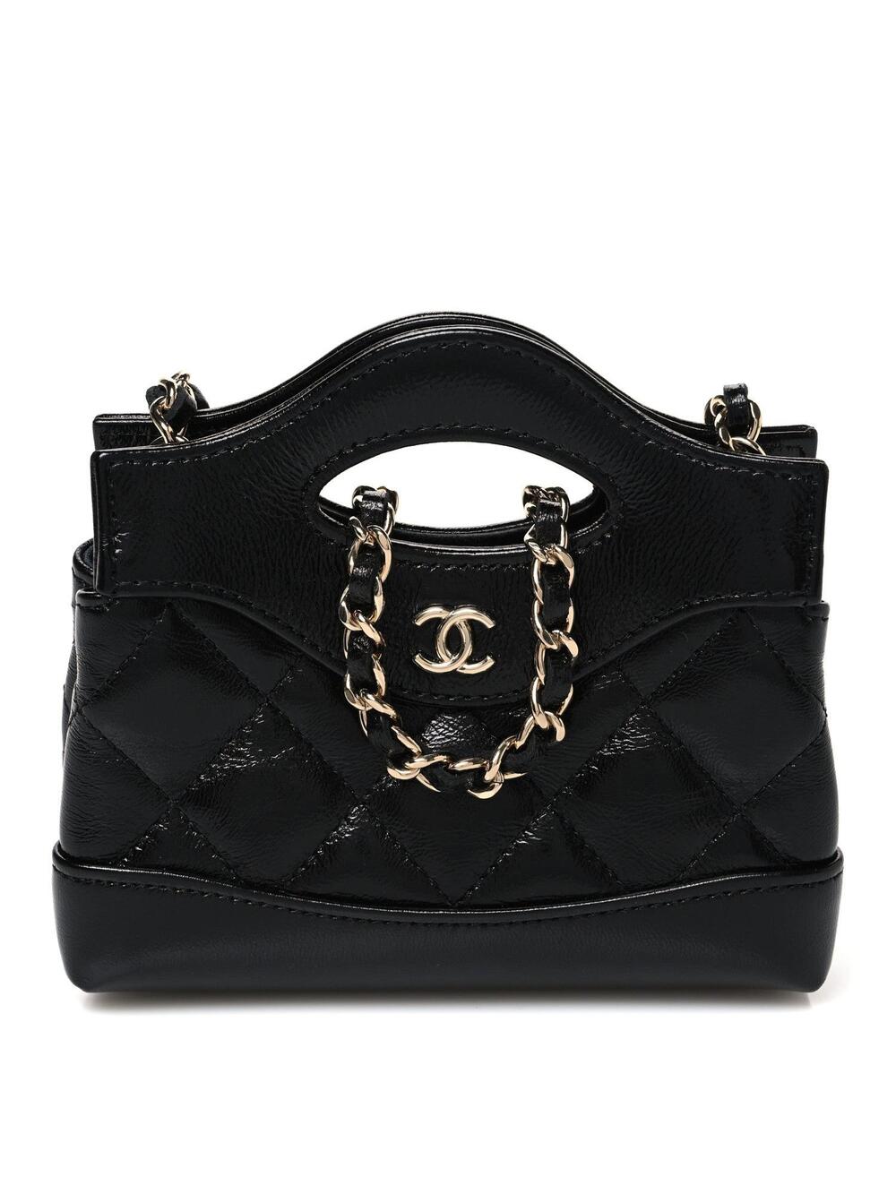 Chanel Shiny Lambskin Quilted Micro 31 #368139C19B